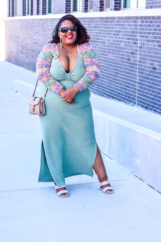 plus size spring brunch ootd with gabrielle union x fashion to figure