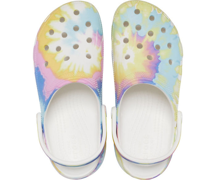 Women's Classic Platform Tie-Dye Graphic Clog - Sweat In Mascara